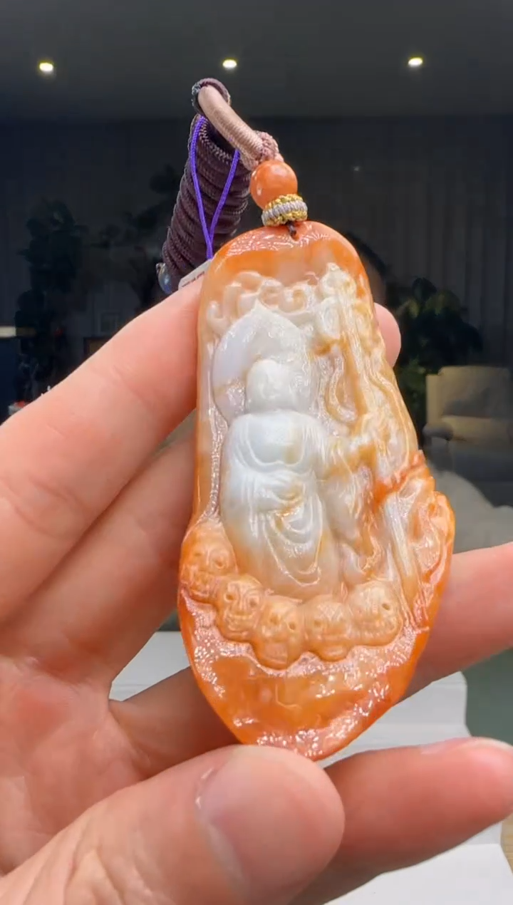 【闪购商品】翡翠吊坠(不含链)未镶嵌DY@@WS1WX29549