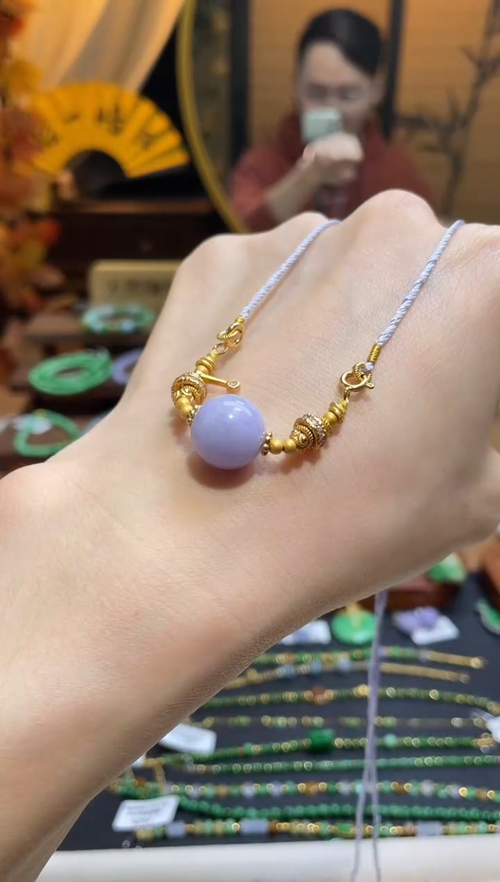 颈饰未镶嵌翡翠假一赔三