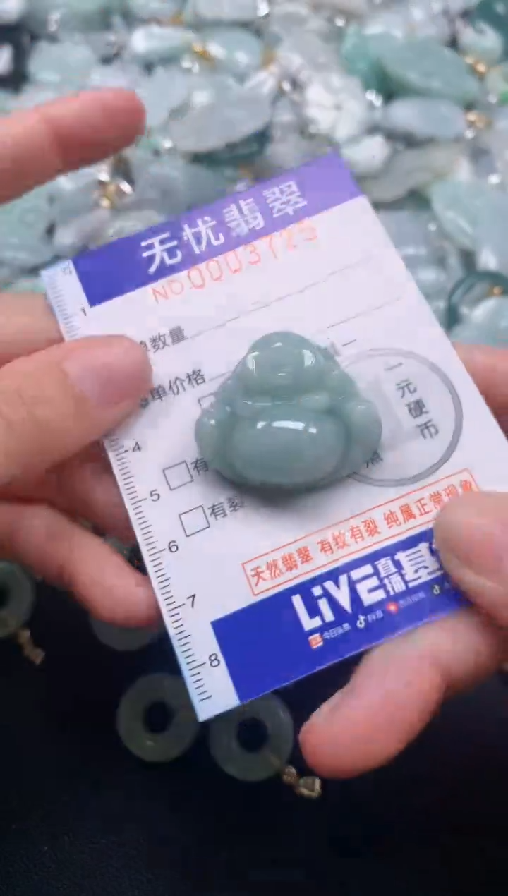 颈饰未镶嵌翡翠3725