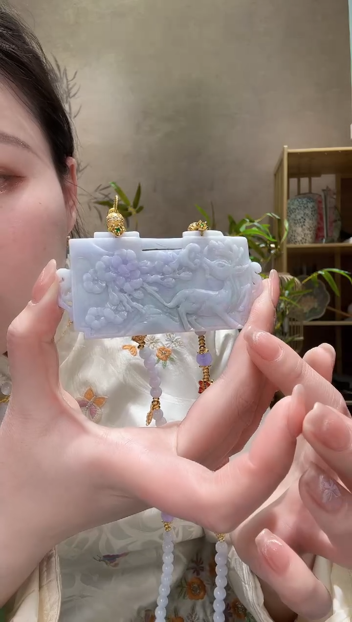 【闪购商品】翡翠颈饰未镶嵌吊坠