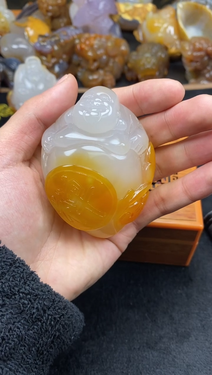 未镶嵌玛瑙/玉髓珠宝奇石雄*0