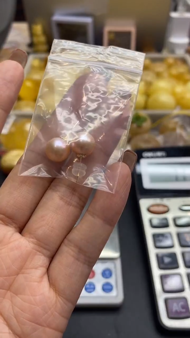 18K金镶嵌珠宝奇石淡水珍珠?****️99/3发1