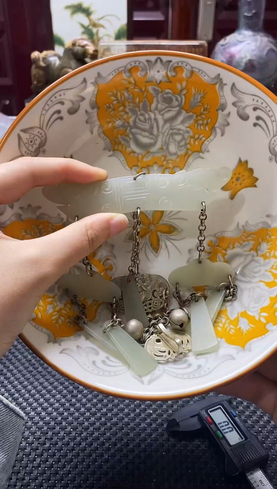 瓷片瓷片 瓷器 摆件 1个