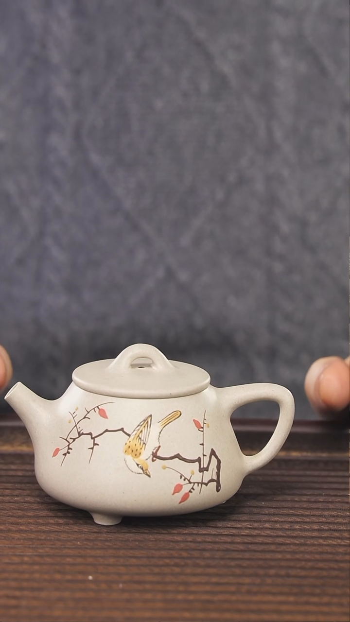 【闪购商品】紫砂茶壶130cc顾氏手工紫砂