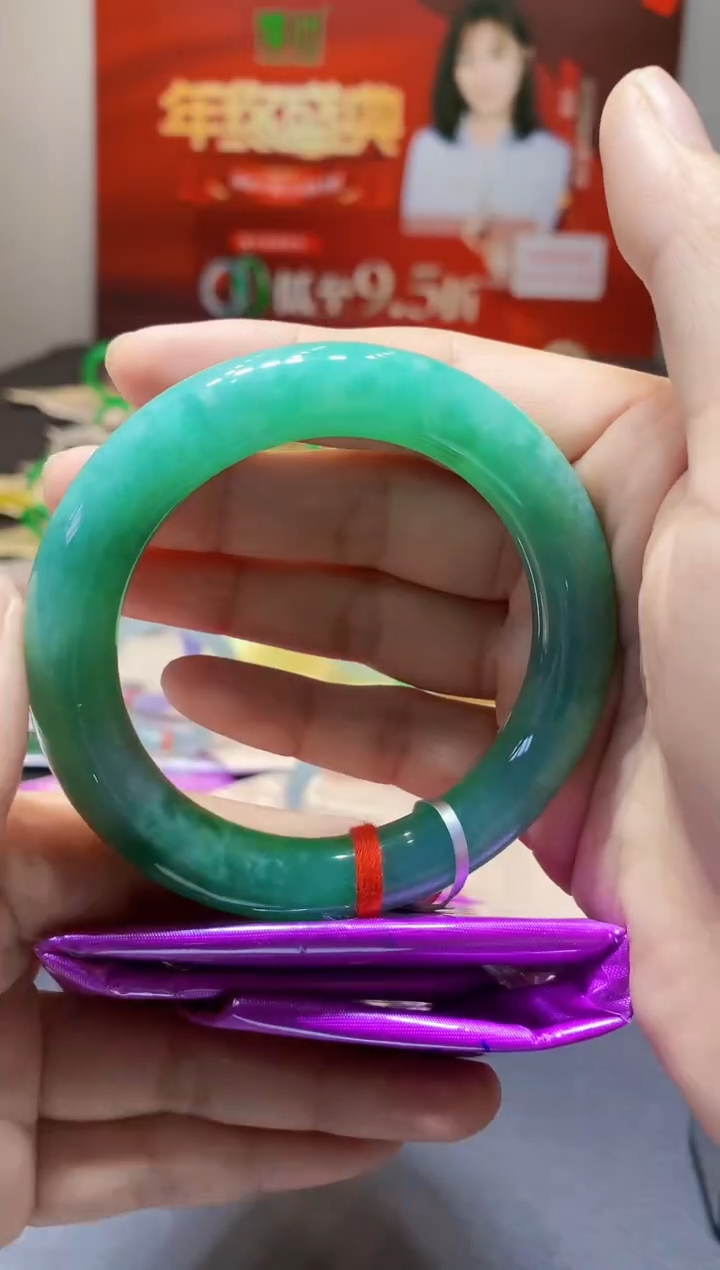 未镶嵌手镯翡翠翡翠手镯圈口55.5-t3