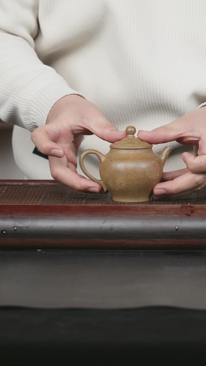 【闪购商品】紫砂茶壶24 原矿紫砂壶 龙背金沙 