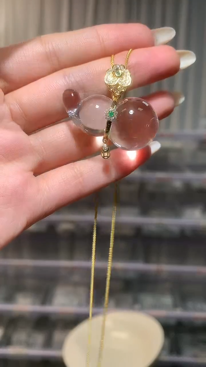 吊坠(赠链)银S925镶嵌水晶【宝石世家严选】