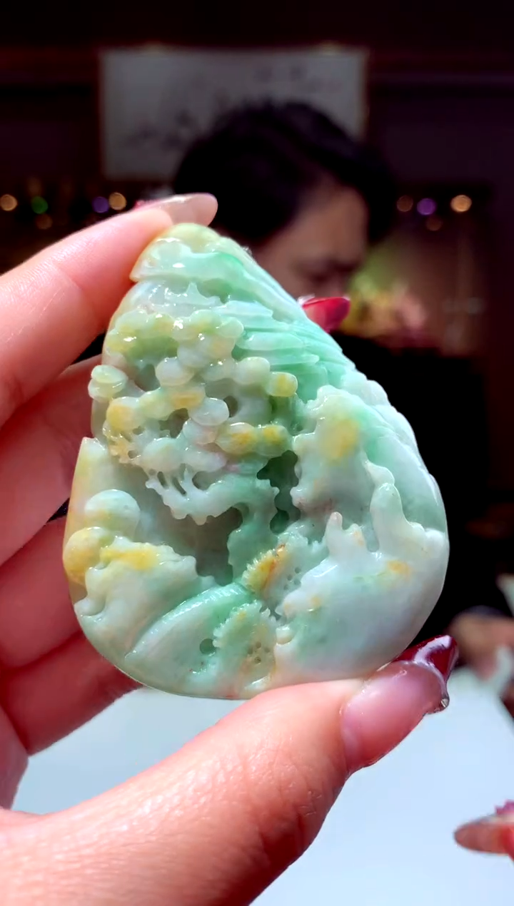 【闪购商品】定制翡翠未镶嵌天然A货翡翠（拍一发一）