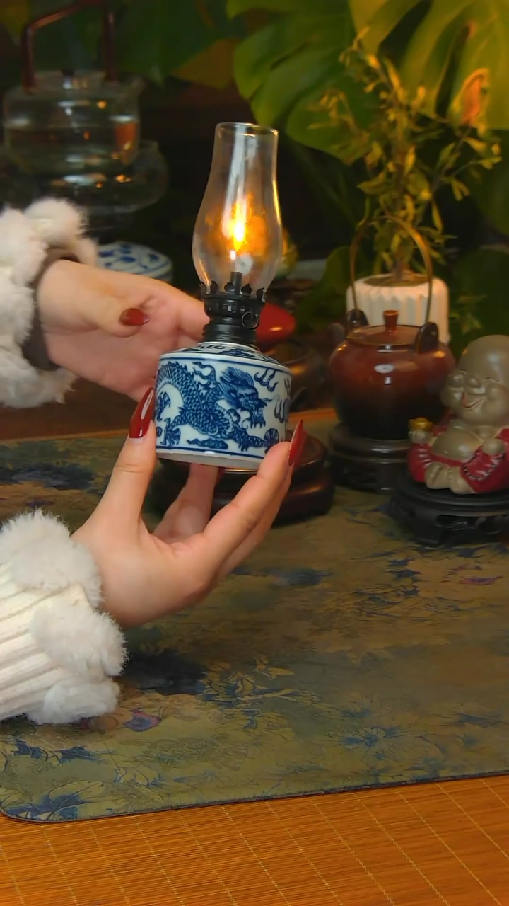 【闪购商品】景德镇陶瓷灯摆件