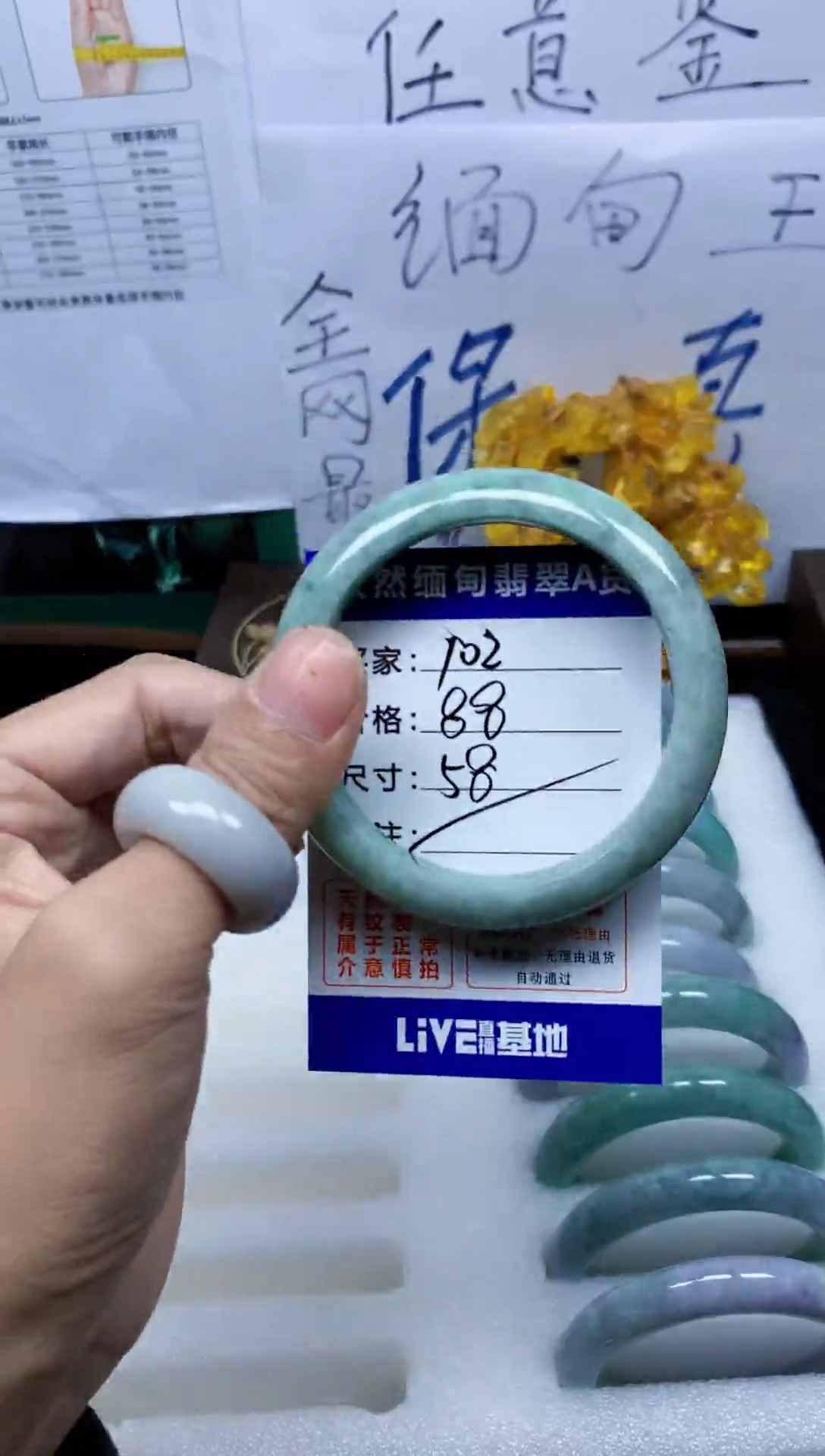 未镶嵌手镯翡翠102