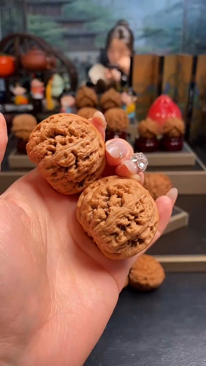 【闪购商品】文玩核桃吊坠K298大粗筋41
