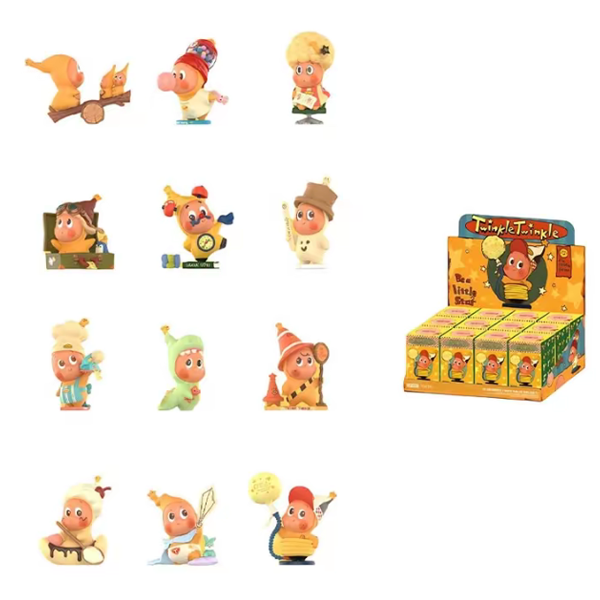 POP MART/泡泡玛特123!星星人系列手办盲盒潮流玩具礼物【耶】