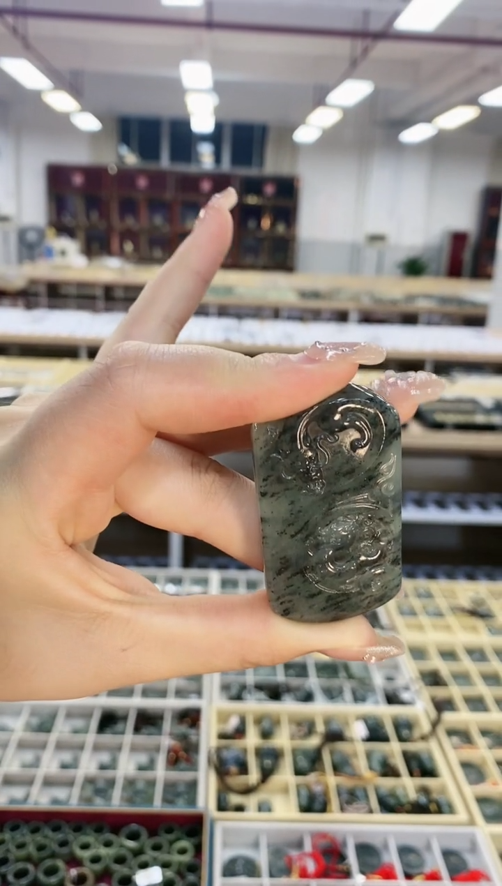 【闪购商品】和田玉挂件未镶嵌望子成龙