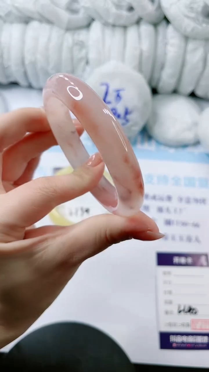 【闪购商品】石英质玉手镯未镶嵌多样性发货L140