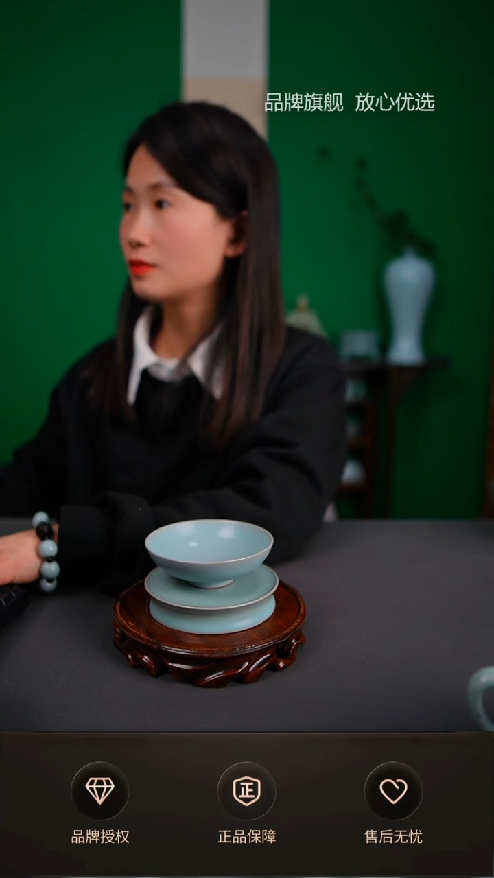 【闪购商品】仿古新品普洱杯袋杯垫不完美