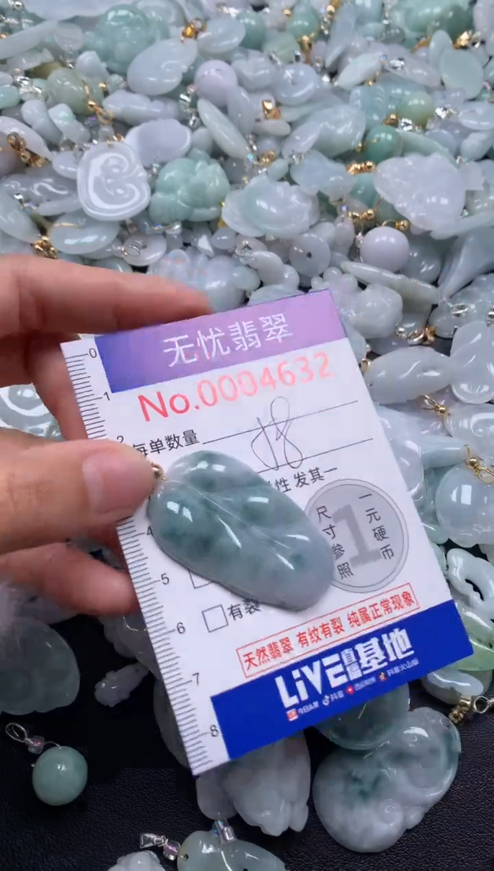 颈饰未镶嵌翡翠4632