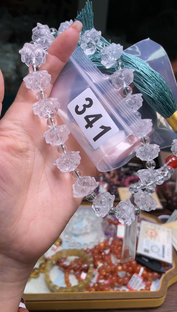 【闪购商品】水晶手持/341未镶嵌多样性发一件