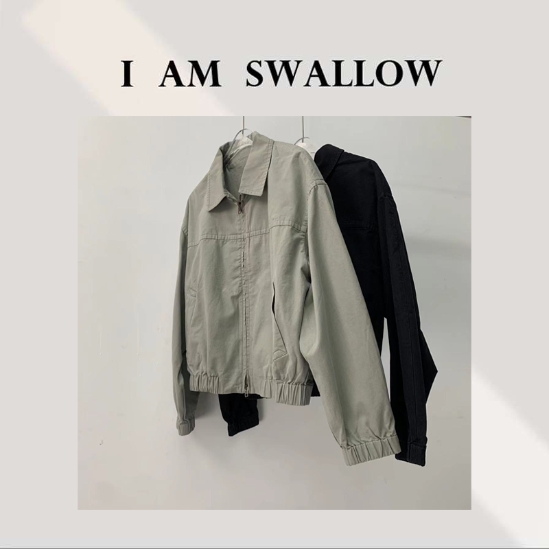 【A/M Swallow】25Ss新品翻领拉链休闲夹克98898#131