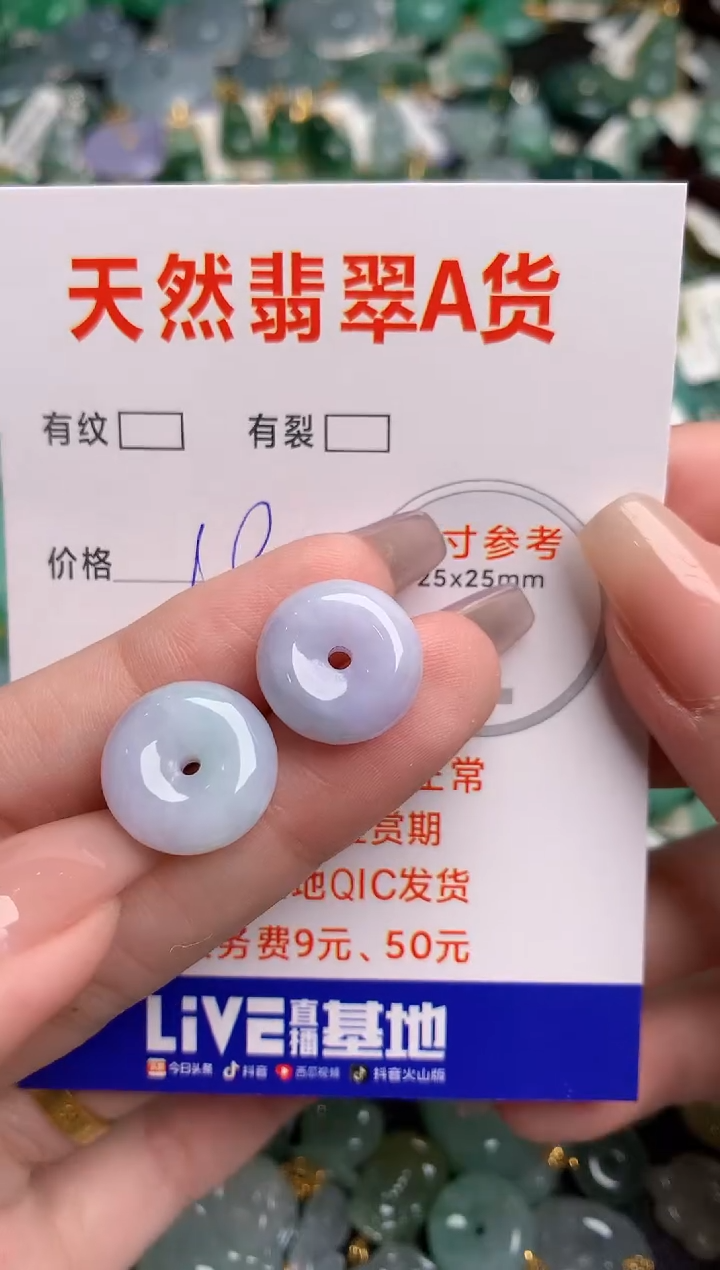 翡翠未镶嵌颈饰24002456
