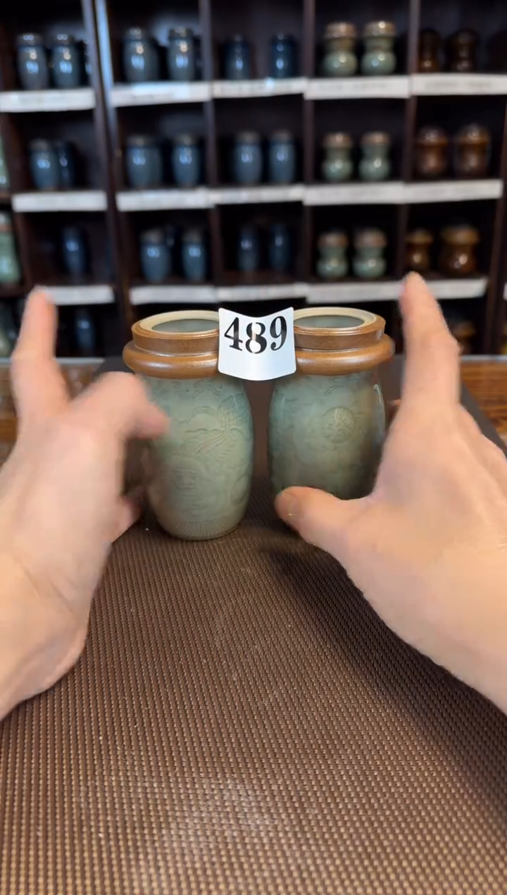 【闪购商品】狮子   金声玉振   一对  489