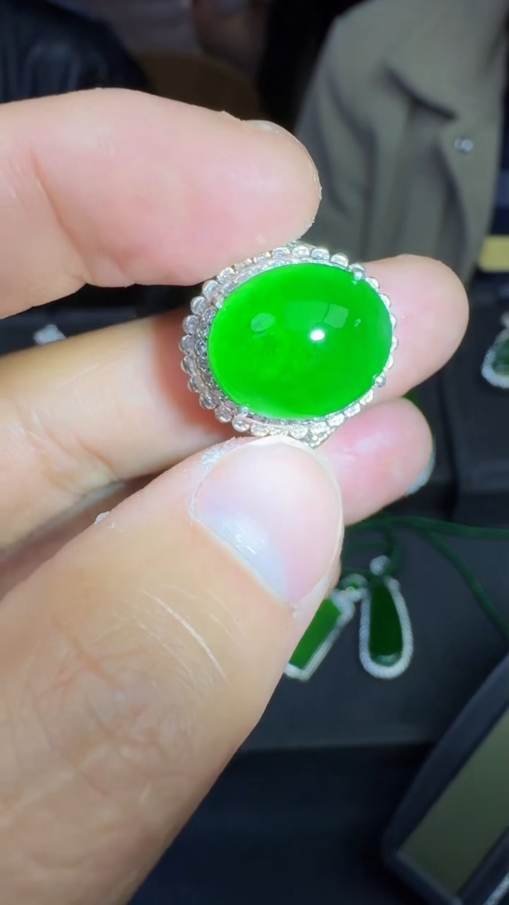 【闪购商品】定制翡翠未镶嵌蛋面1