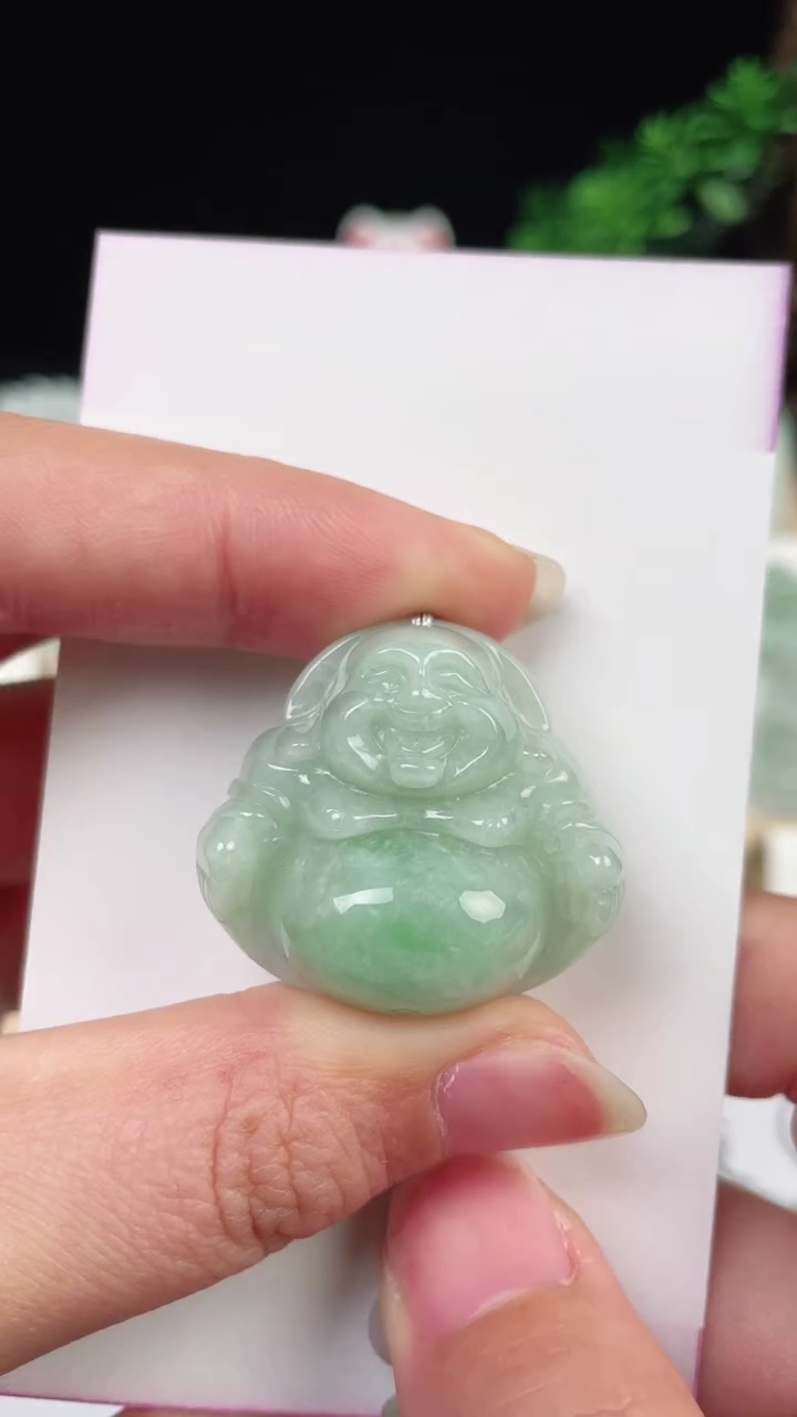 【闪购商品】翡翠颈饰未镶嵌佛公