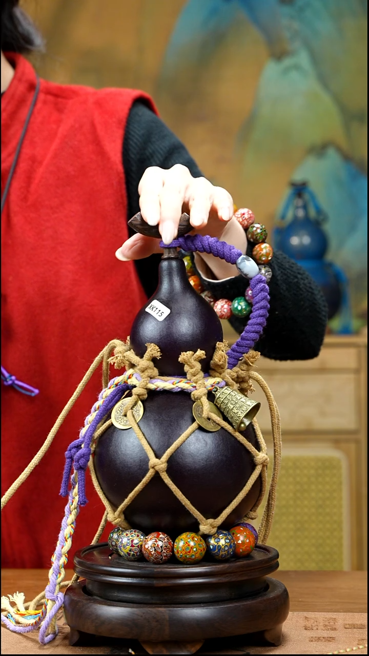 XK115网兜款酒葫芦不包手串（现货现发）