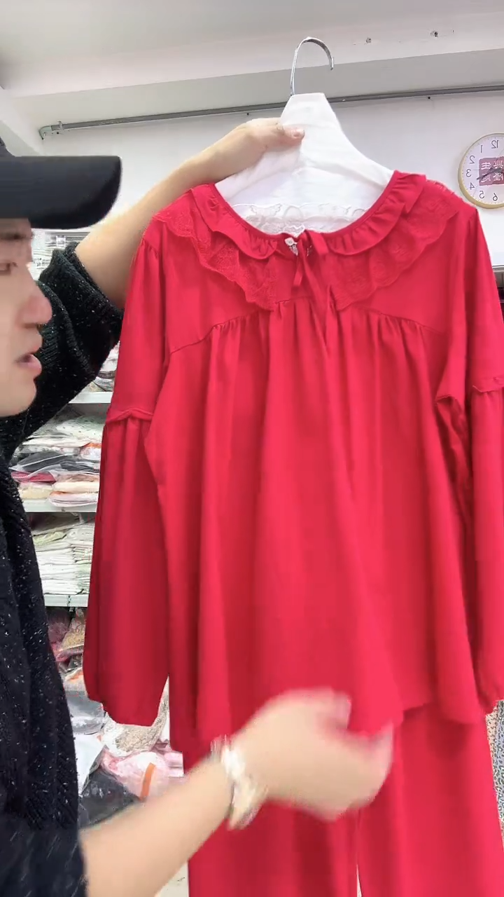 三醋酯纤维家居服套装