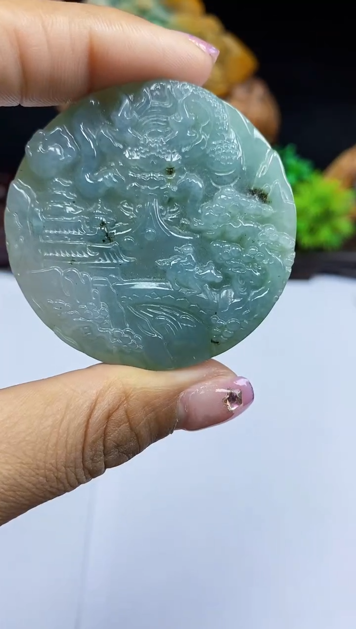 【闪购商品】翡翠颈饰未镶嵌翡翠A货