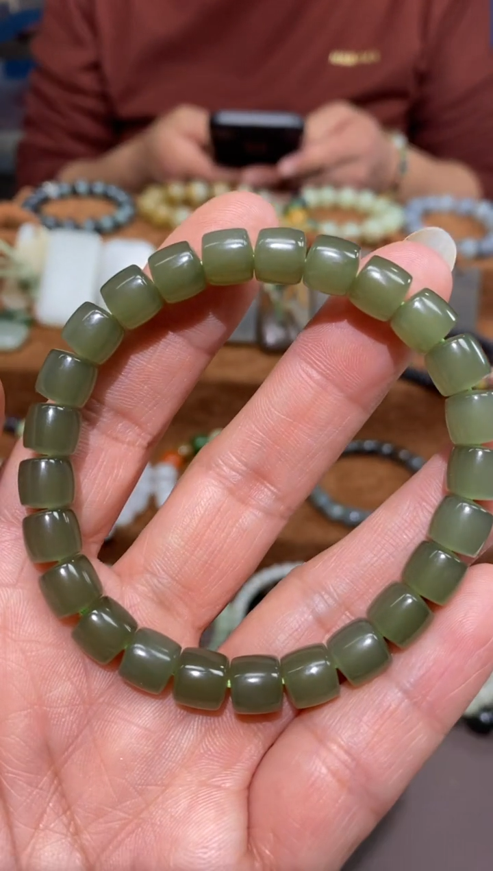 【闪购商品】和田玉手链未镶嵌颜色多样性发货拍一发一