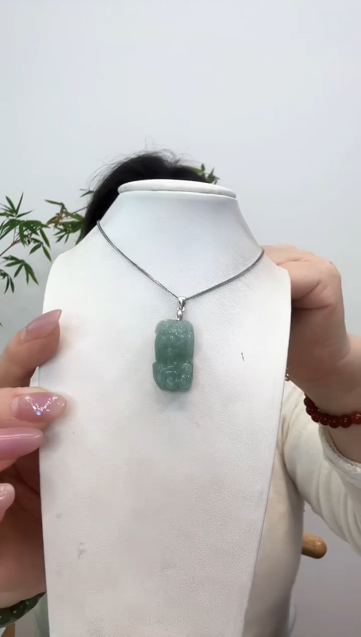 【闪购商品】翡翠吊坠(赠链)未镶嵌貔貅