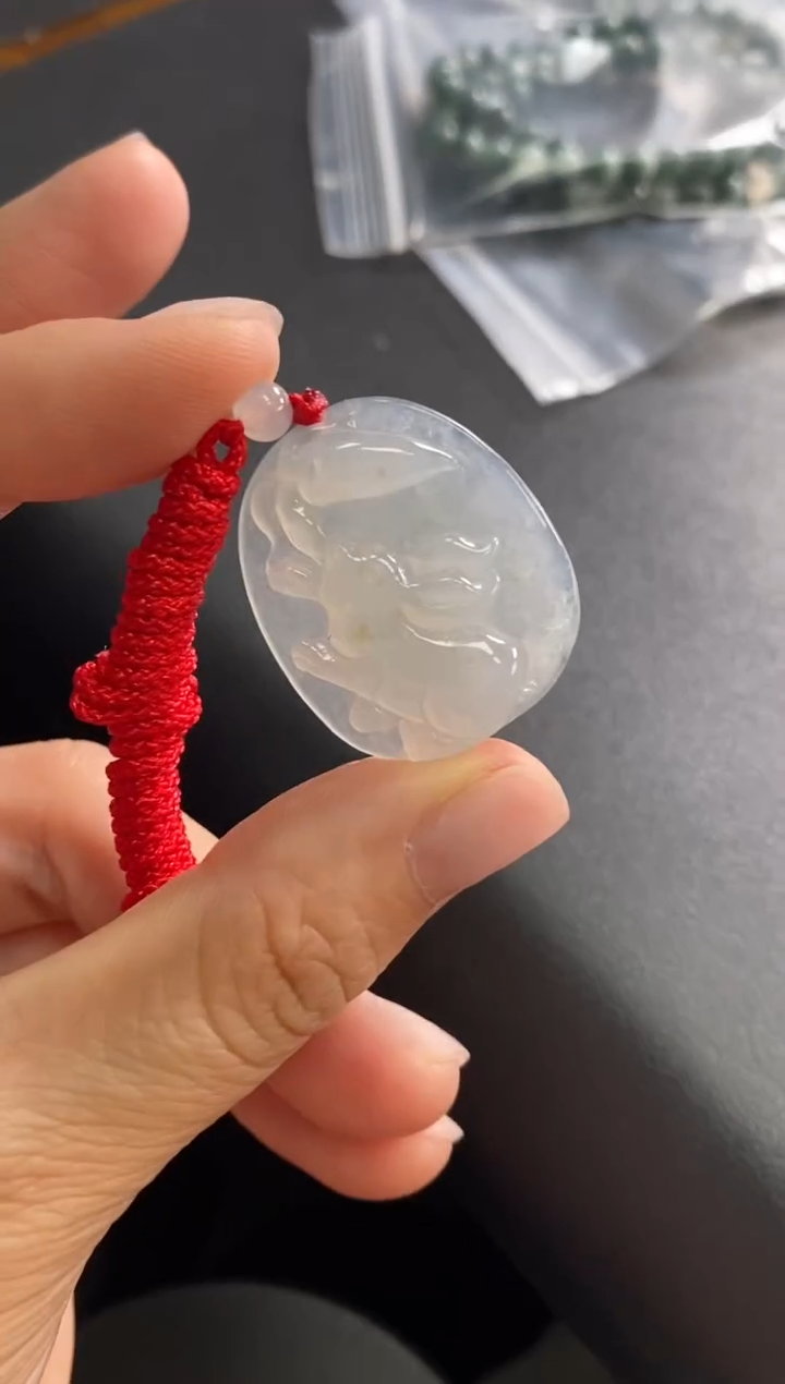 【闪购商品】翡翠未镶嵌颈饰不退不换 无鉴赏期