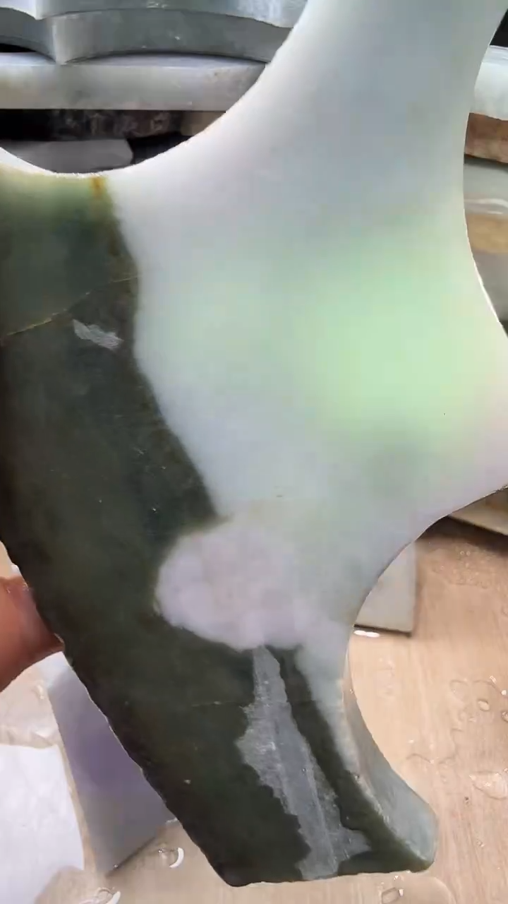 裸石翡翠天然翡翠A货花592
