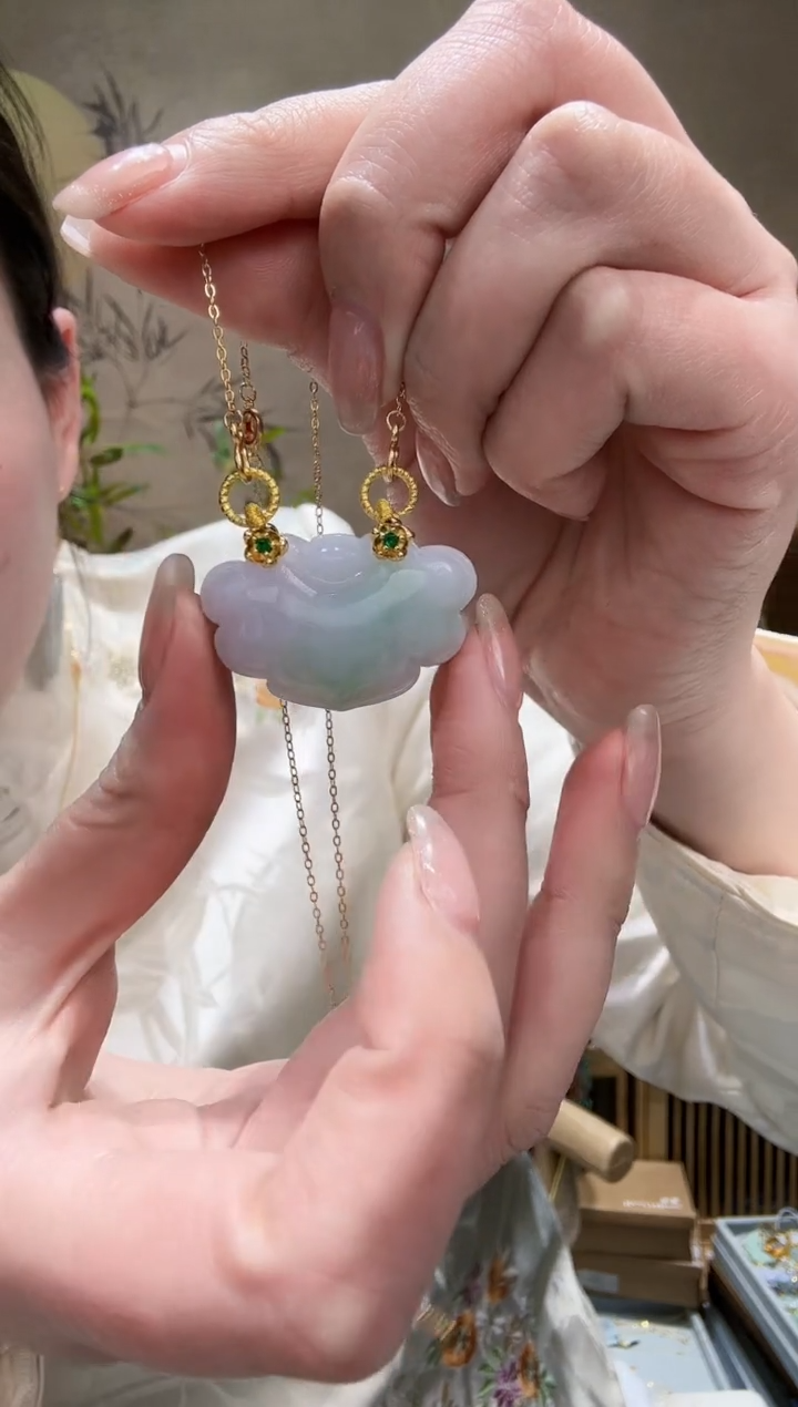 【闪购商品】翡翠颈饰未镶嵌吊坠