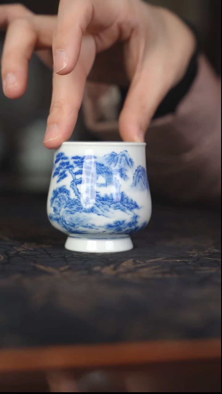 摆件瓷景德镇精品陶瓷茶器