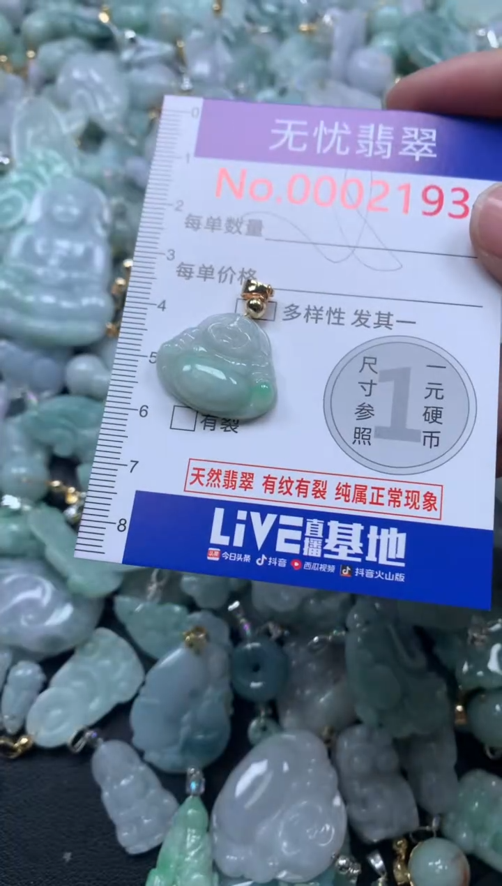 颈饰未镶嵌翡翠2193