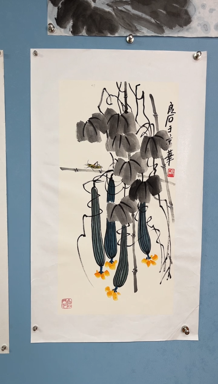 【闪购商品】国画武天庆【牵挂图】