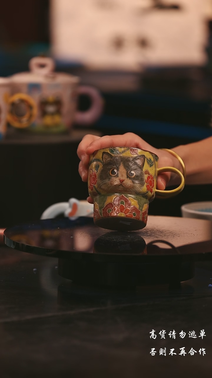 陶瓷景德镇可爱设计师款陶瓷 