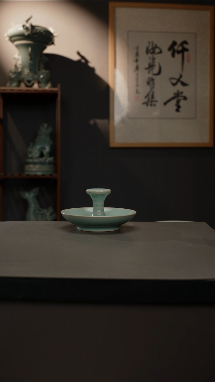 【闪购商品】杯仿古釉原矿  盖置