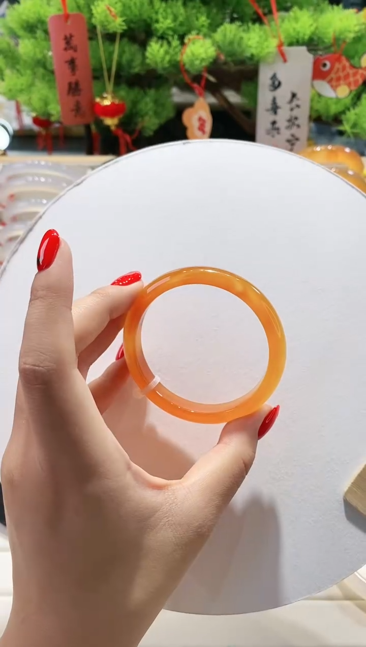 【闪购商品】玛瑙/玉髓手镯未镶嵌31-55