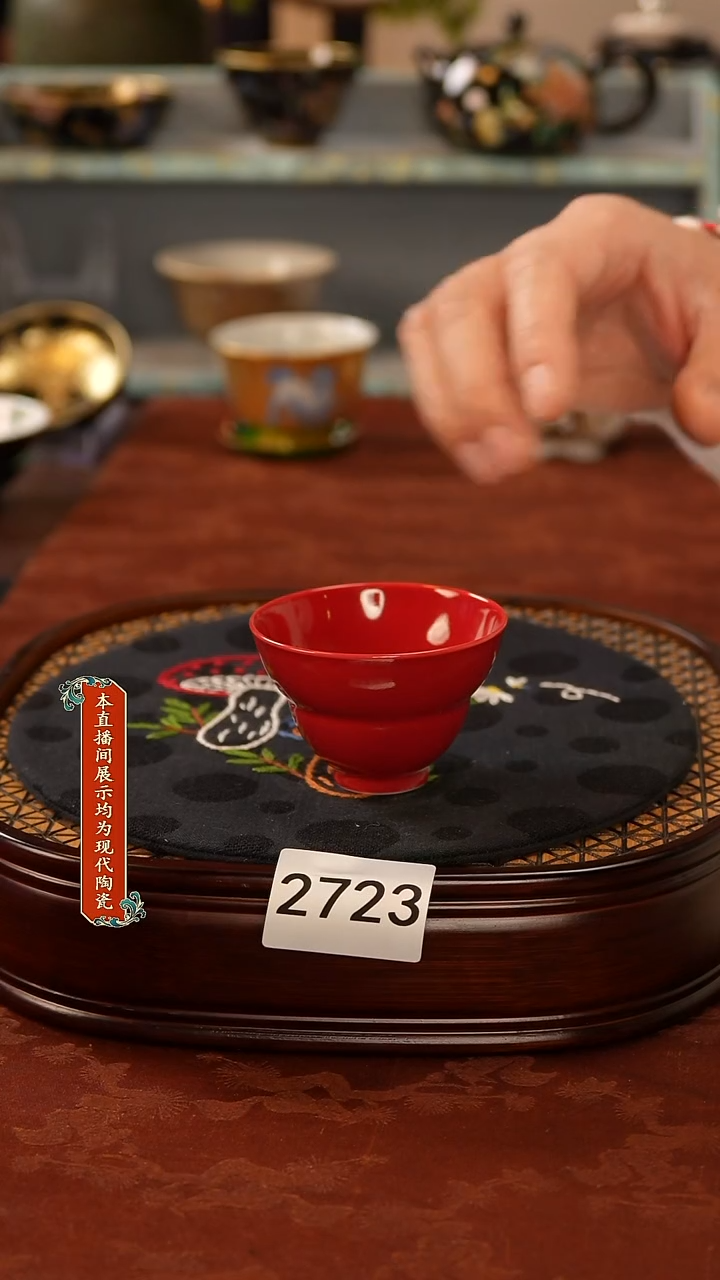 瓷片景德镇手工手绘2723