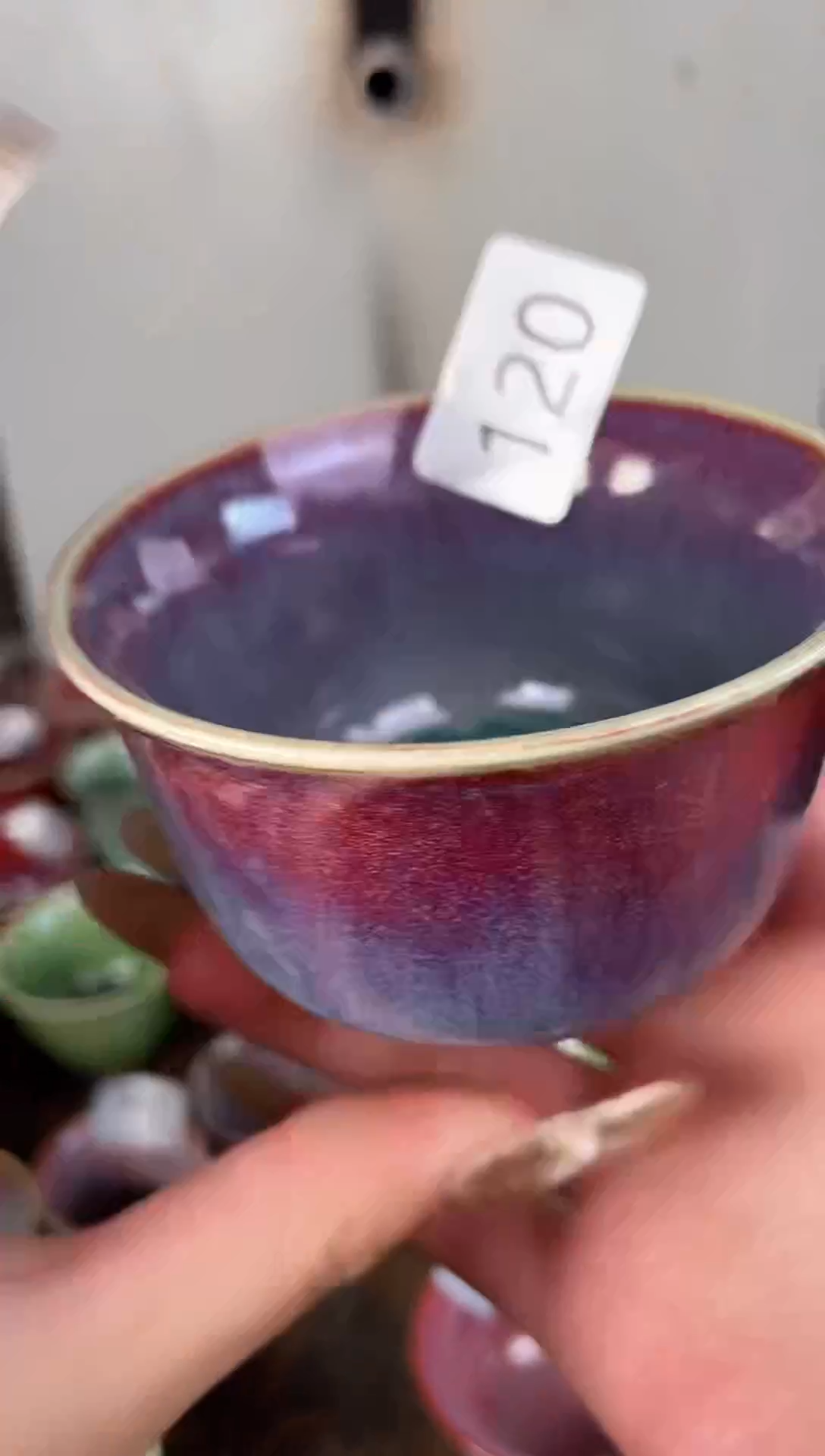 【闪购商品】摆件钧瓷手工茶器窑变