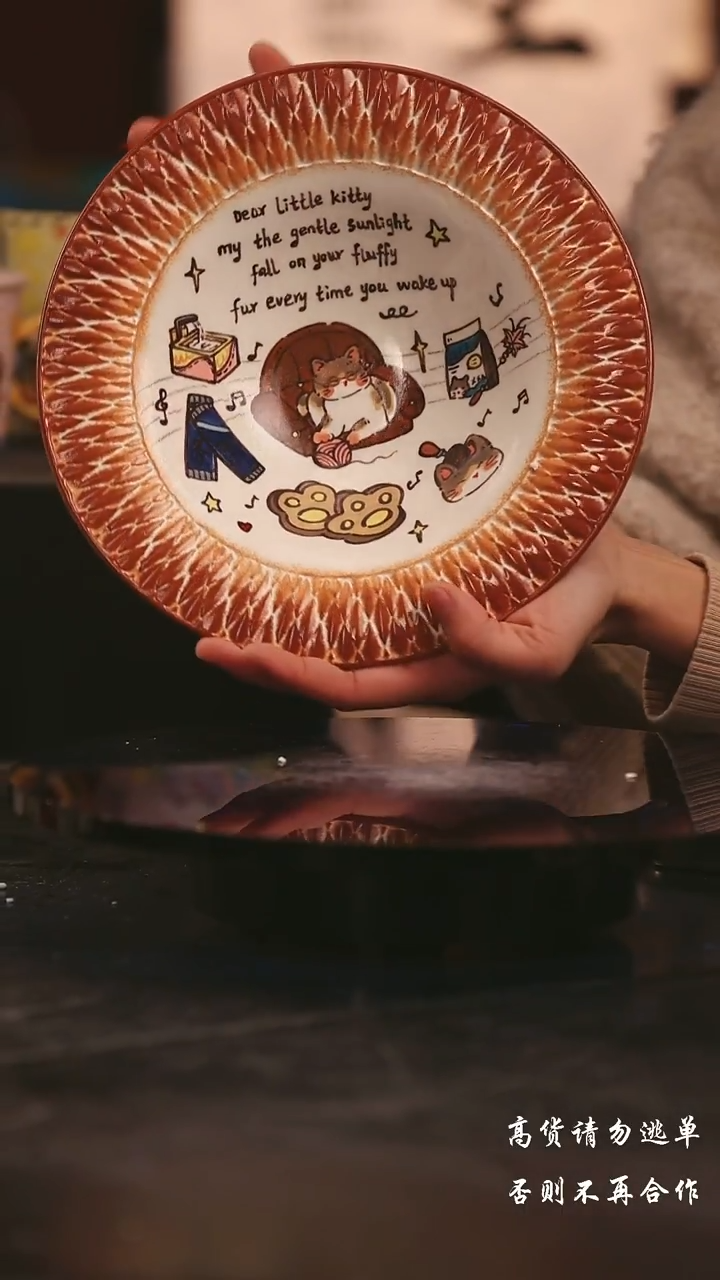 陶瓷景德镇可爱设计师款陶瓷 