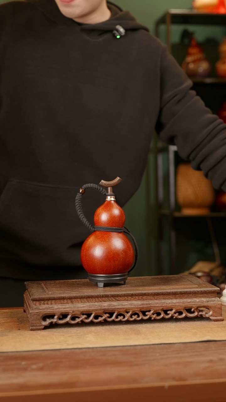 9号精品天然大漆酒葫芦一物一拍~