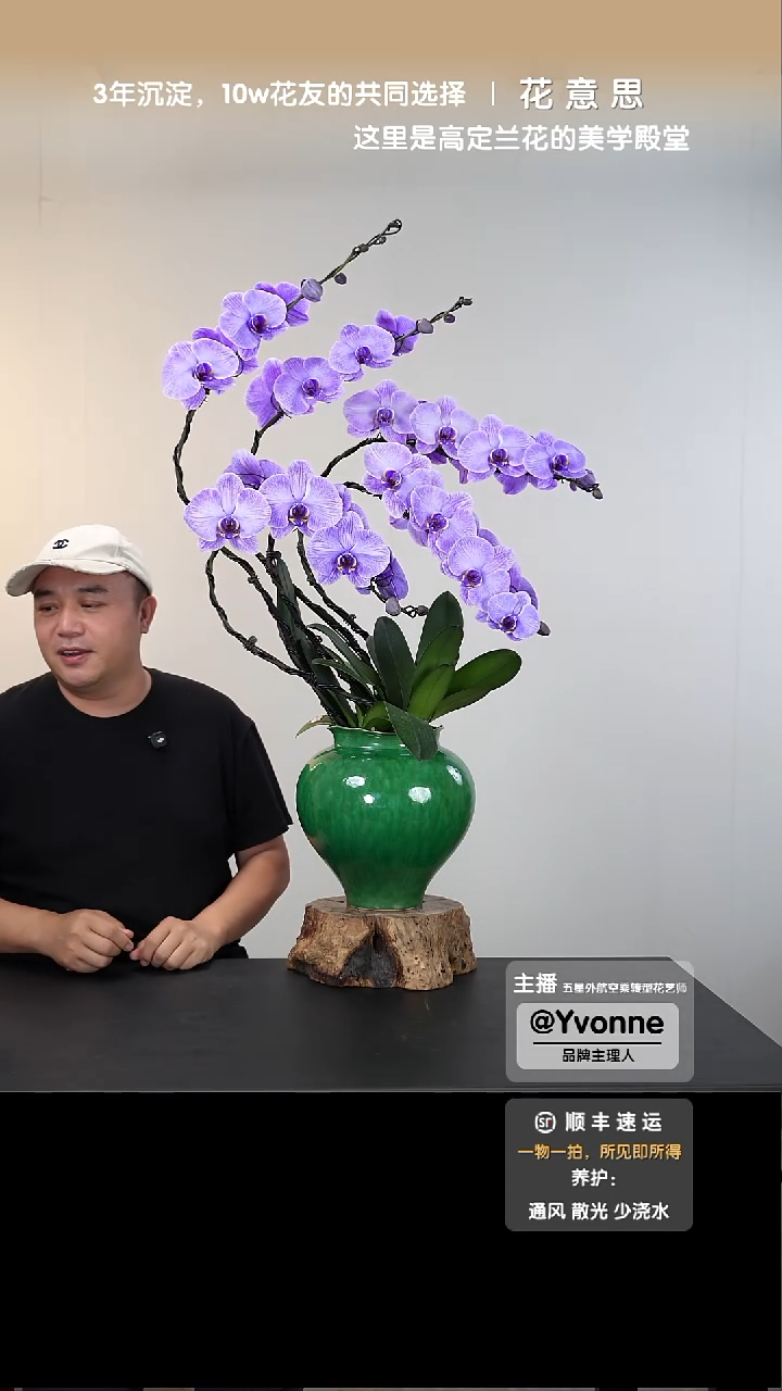 全部花朵020号链接【一物一拍】艺术盆景