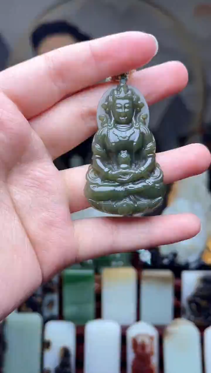 【闪购商品】和田玉吊坠未镶嵌43