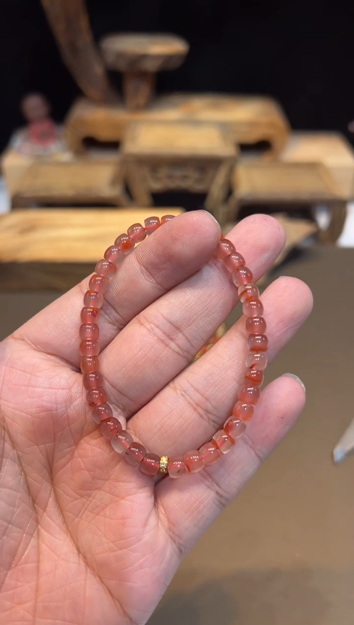 未镶嵌手链南红玛瑙手饰@@H3914