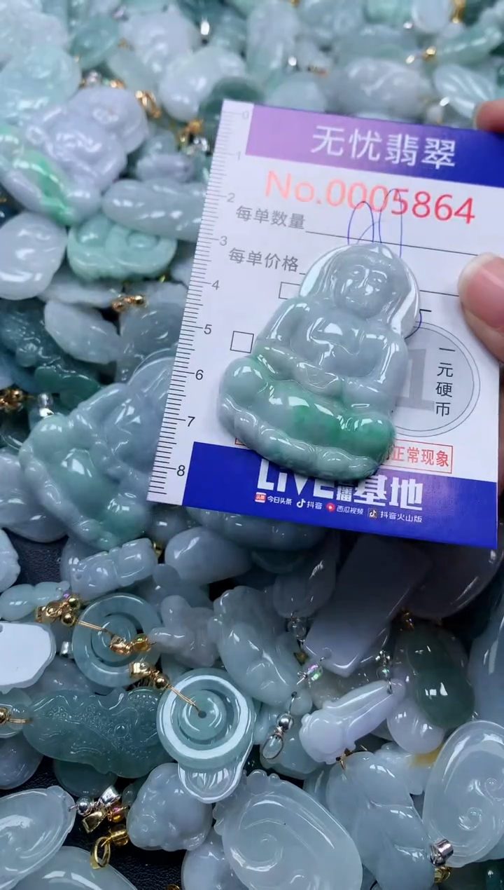 颈饰未镶嵌翡翠5864