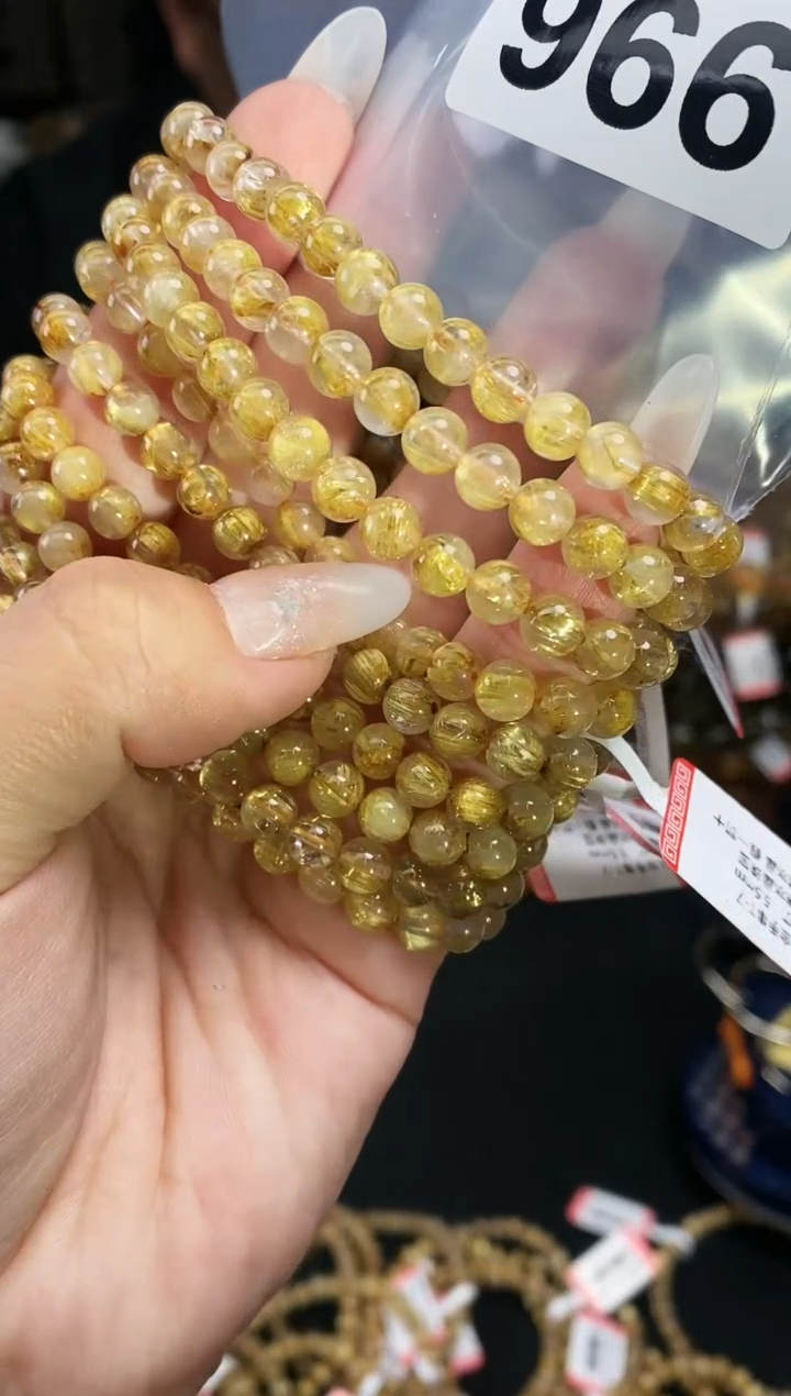 【闪购商品】水晶手串未镶嵌手串966多样性发其一