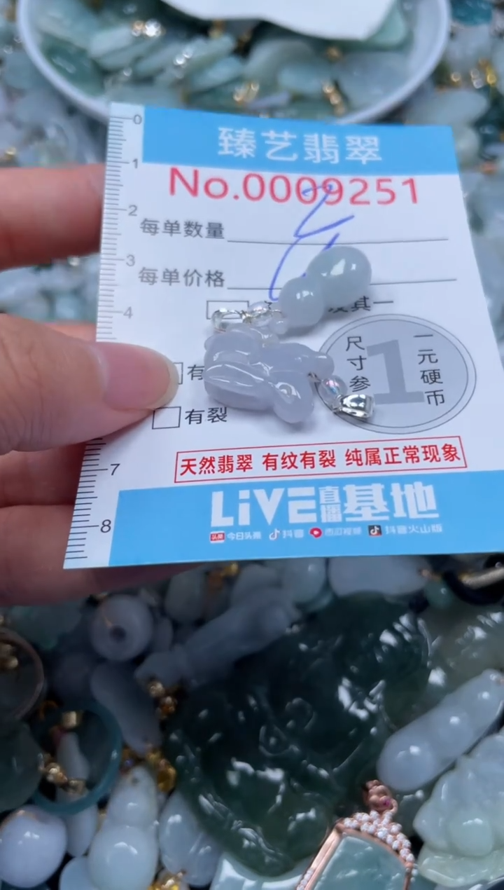 颈饰未镶嵌翡翠9251